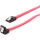 Kabel komputerowy GEMBIRD Kabel SATA DATA III dół/prosto metalowe zatrzaski 50cm CC-SATAM-DATA90